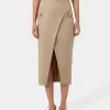 Forcast Abby Asymmetric Tailored Skirt* Midi & Maxi Skirts|Work Skirts