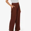 Forcast Abel Adjustable Waist Pants* High-Waisted Pants|Straight Leg Pants