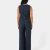 Forcast Abel Elastic Waist Relax Pants* High-Waisted Pants|Wide-Leg Pants