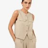 Forcast Abel Relaxed Pocket Vest* Work Tops|Vests & Waistcoats