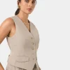 Forcast Abel Tailored Vest* T-Shirts & Tops|Work Tops