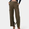 Forcast Abigail Cargo Relaxed Pants* High-Waisted Pants|Straight Leg Pants