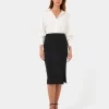 Forcast Ace Side Button Skirt* Midi & Maxi Skirts|Work Skirts