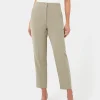 Forcast Ace Straight Leg Pants* Cropped Pants|High-Waisted Pants