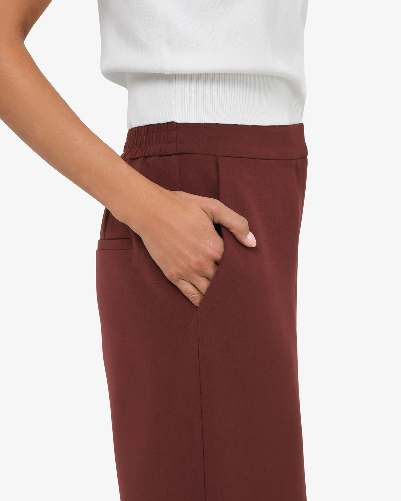 Forcast Ace Wide Leg Culotte* Cropped Pants|High-Waisted Pants