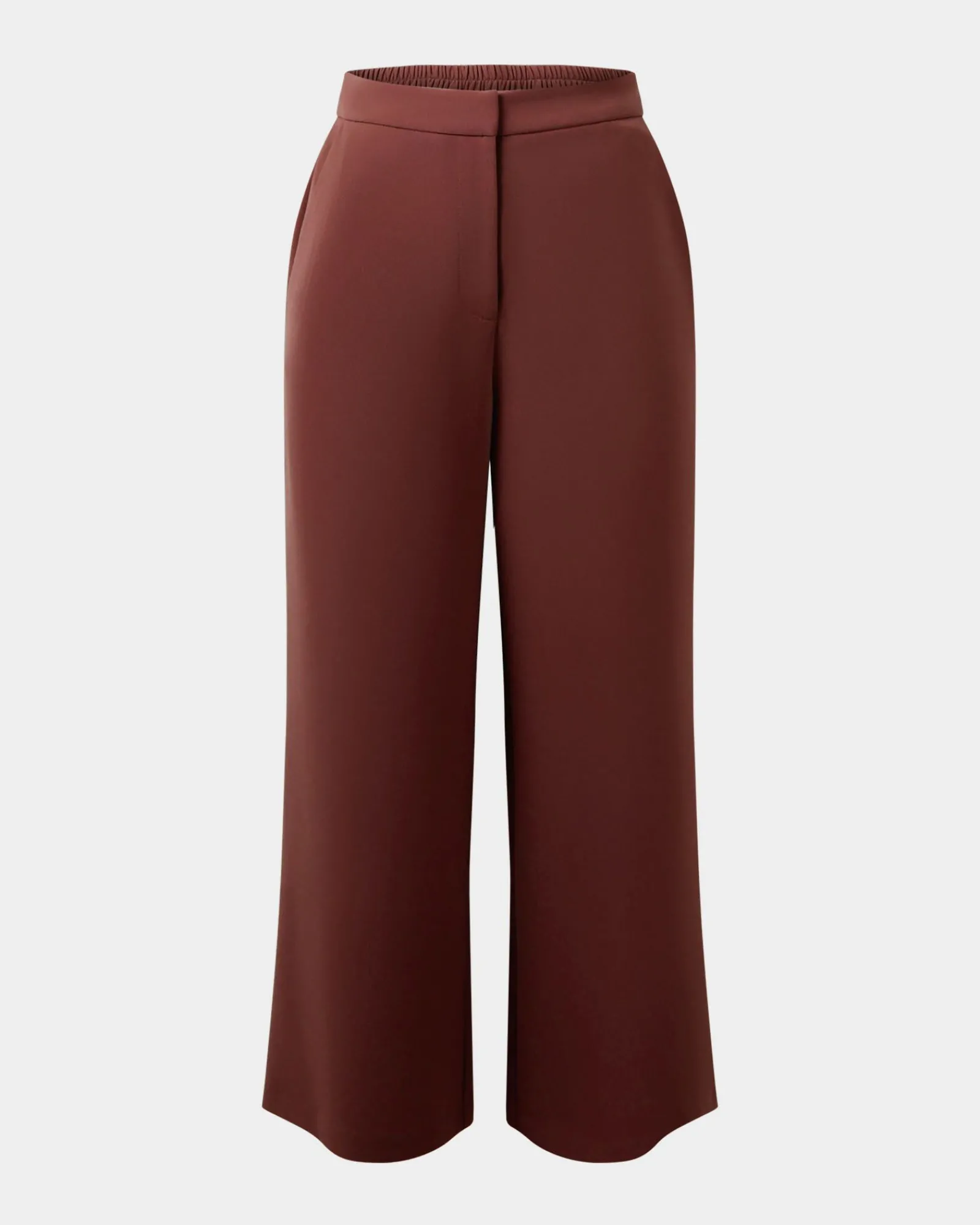 Forcast Ace Wide Leg Culotte* Cropped Pants|High-Waisted Pants