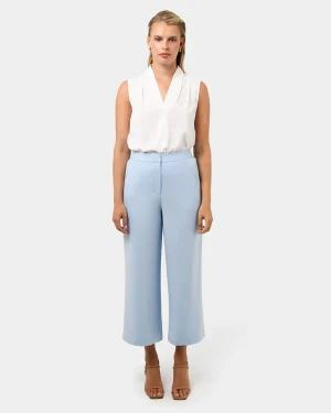 Forcast Ace Wide Leg Culotte* Cropped Pants|High-Waisted Pants