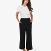 Forcast Ace Wide Leg Culotte* Cropped Pants|High-Waisted Pants