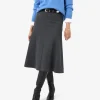 Forcast Adele Side Panel Midi Skirt* Midi & Maxi Skirts|Work Skirts