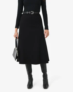 Forcast Adele Side Panel Midi Skirt* Midi & Maxi Skirts|Work Skirts