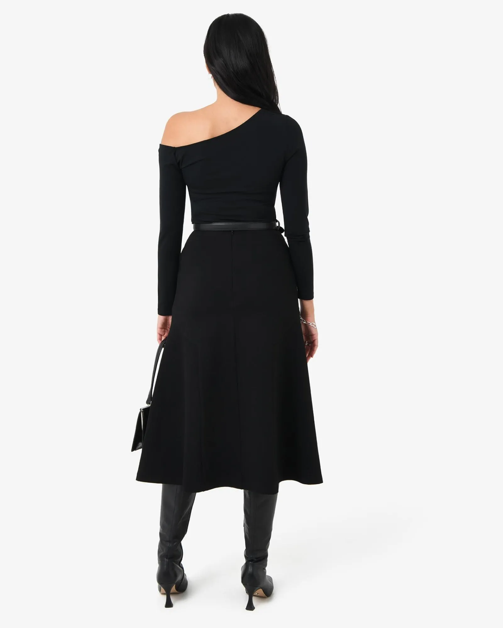 Forcast Adele Side Panel Midi Skirt* Midi & Maxi Skirts|Work Skirts