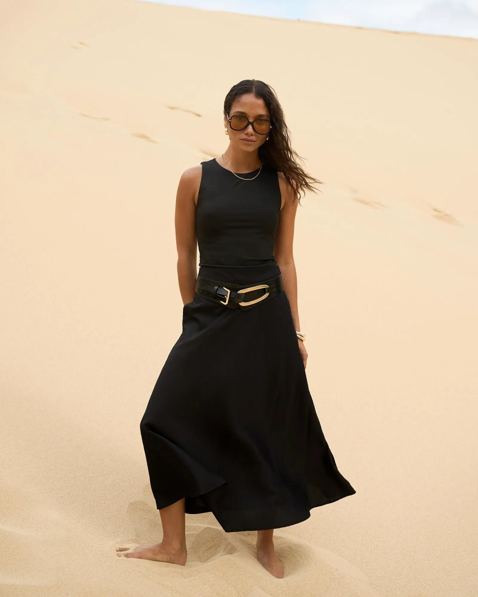 Forcast Aiya Bias Midi Skirt* Midi & Maxi Skirts|Work Skirts
