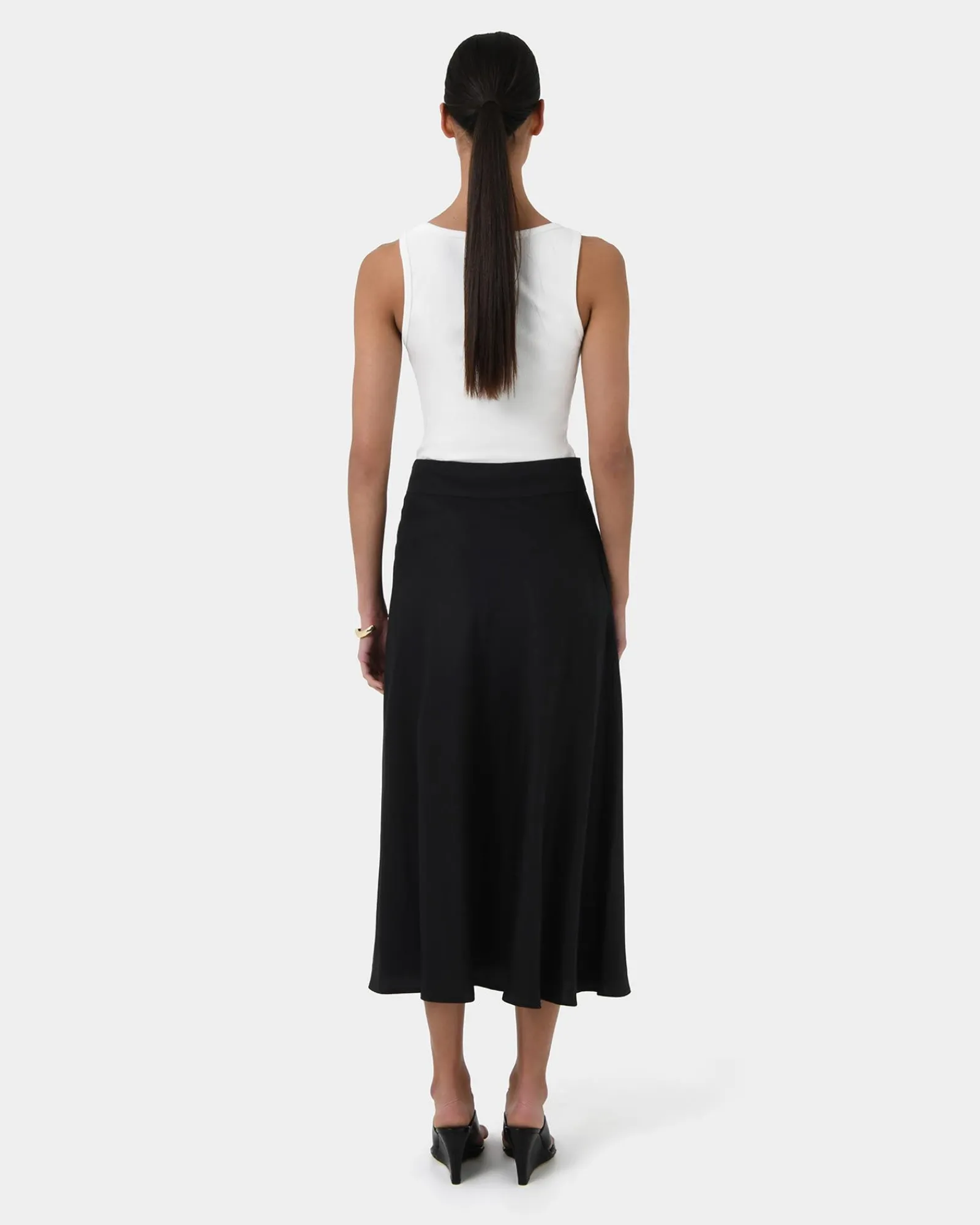 Forcast Aiya Bias Midi Skirt* Midi & Maxi Skirts|Work Skirts
