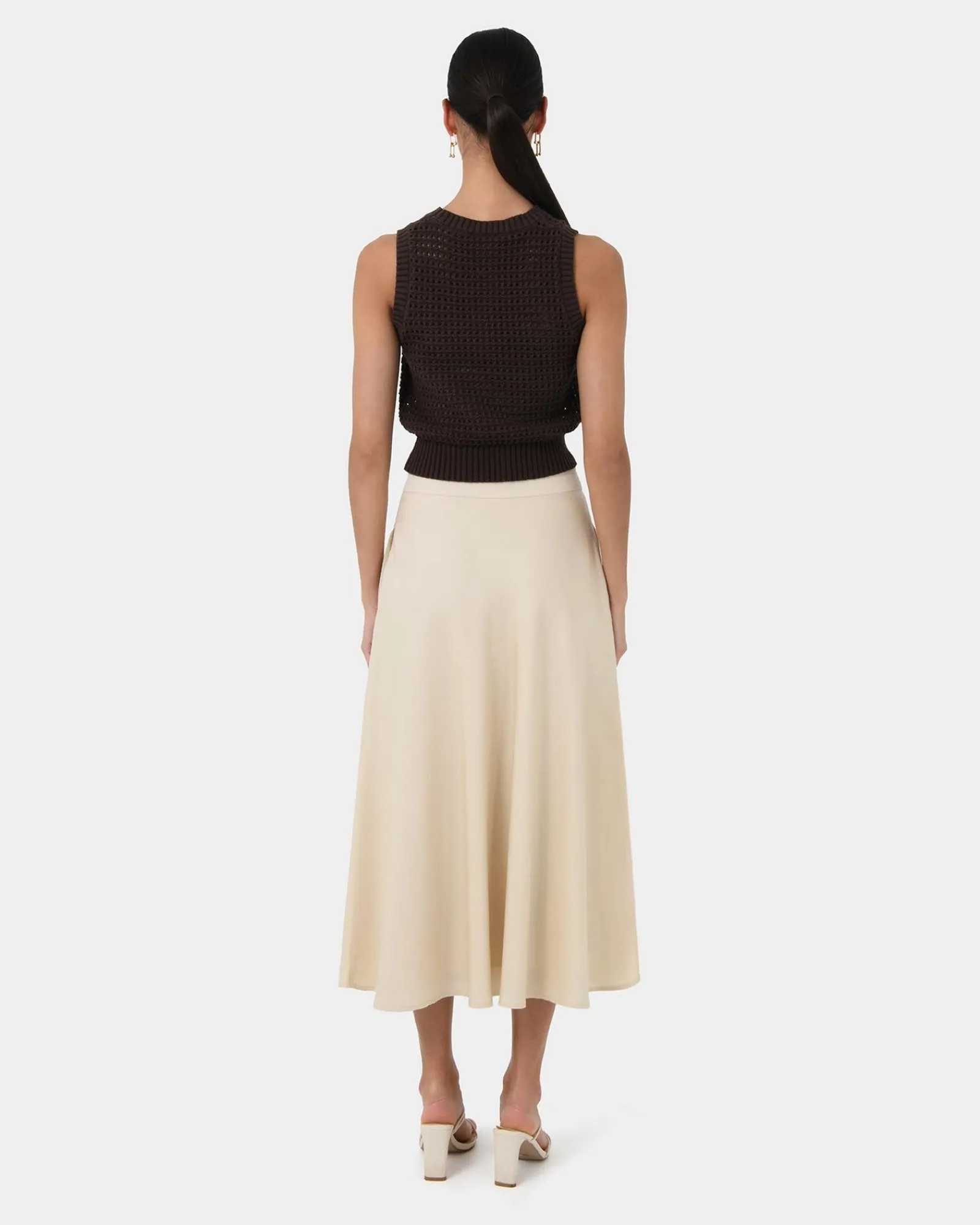 Forcast Aiya Bias Midi Skirt* Midi & Maxi Skirts|Work Skirts