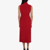 Forcast Alaia Twisted Lapel Midi Dress* Midi Dresses|Midi Dresses