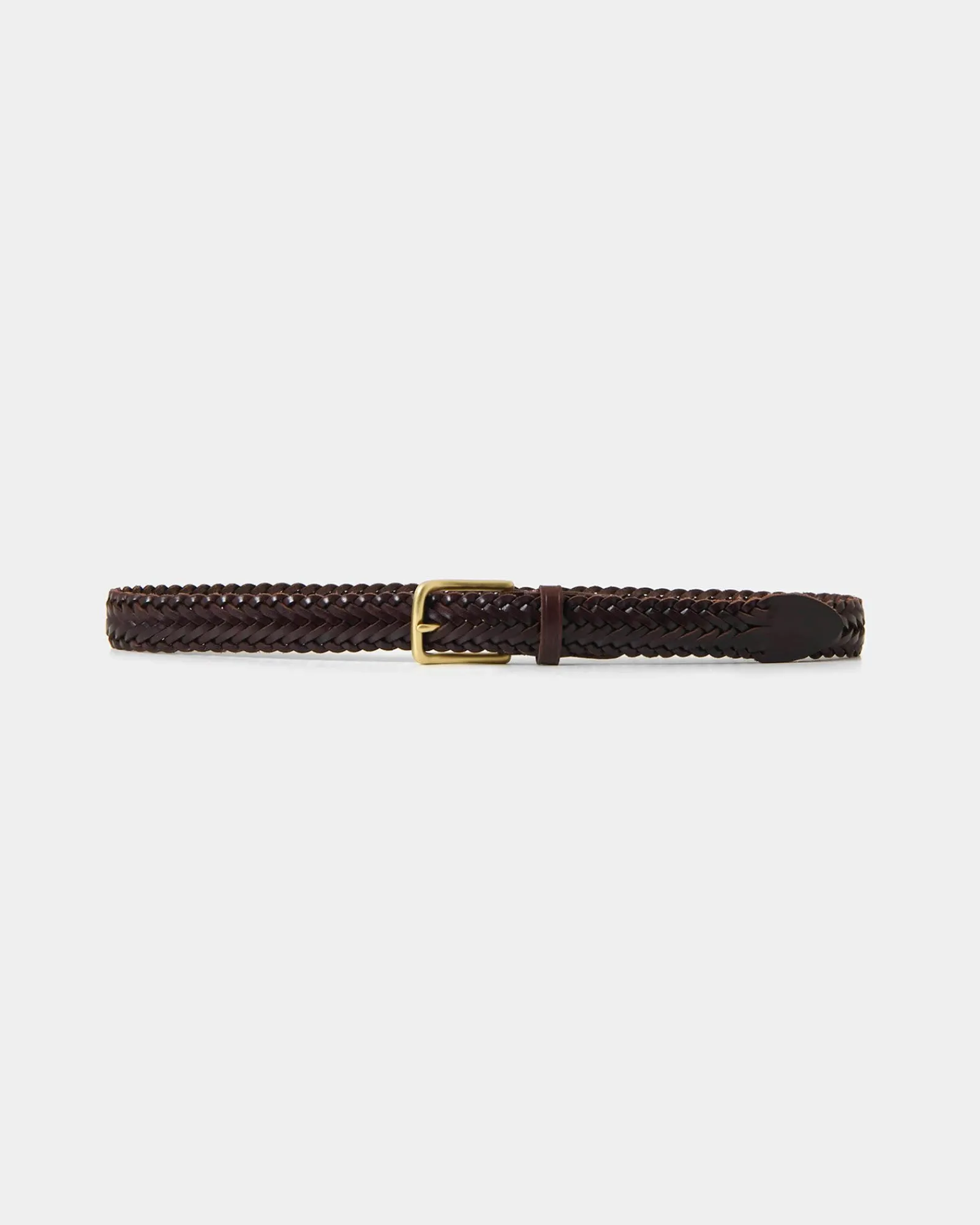 Forcast Alexandra Woven Leather Belt* Belts