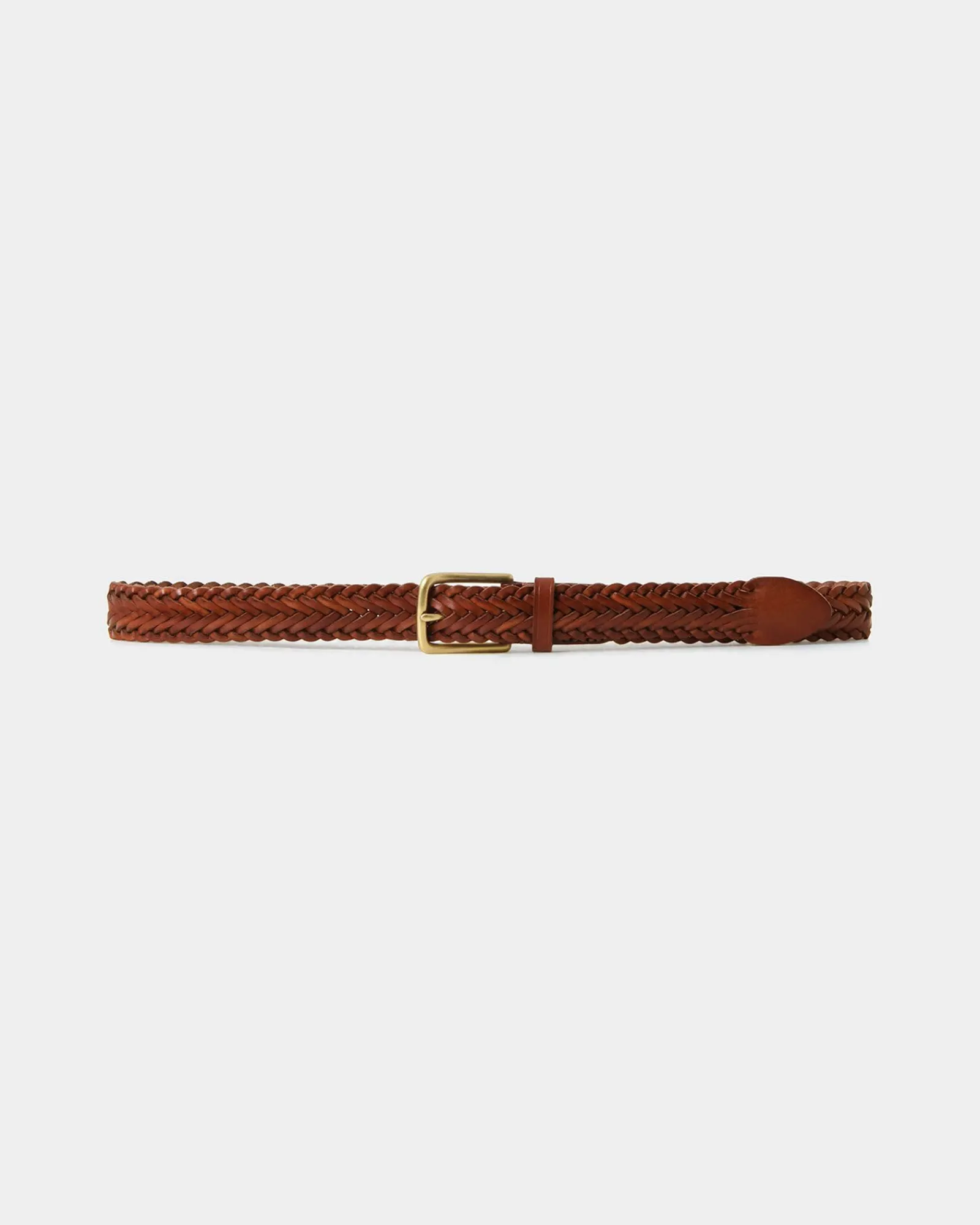 Forcast Alexandra Woven Leather Belt* Belts