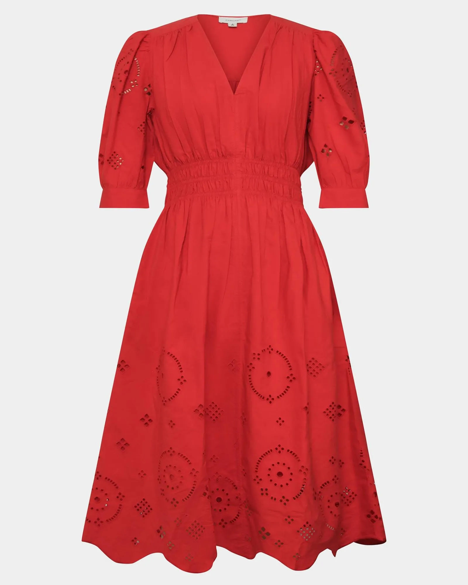 Forcast Ali Embroidered Dress* Conscious|Midi Dresses