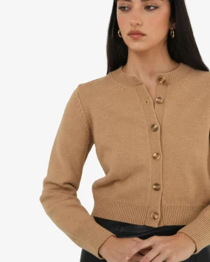 Forcast Alina Button Cardigan* Long Sleeve Tops|Work Tops