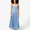 Forcast Alisa Gathered Full Skirt* Conscious|Midi & Maxi Skirts