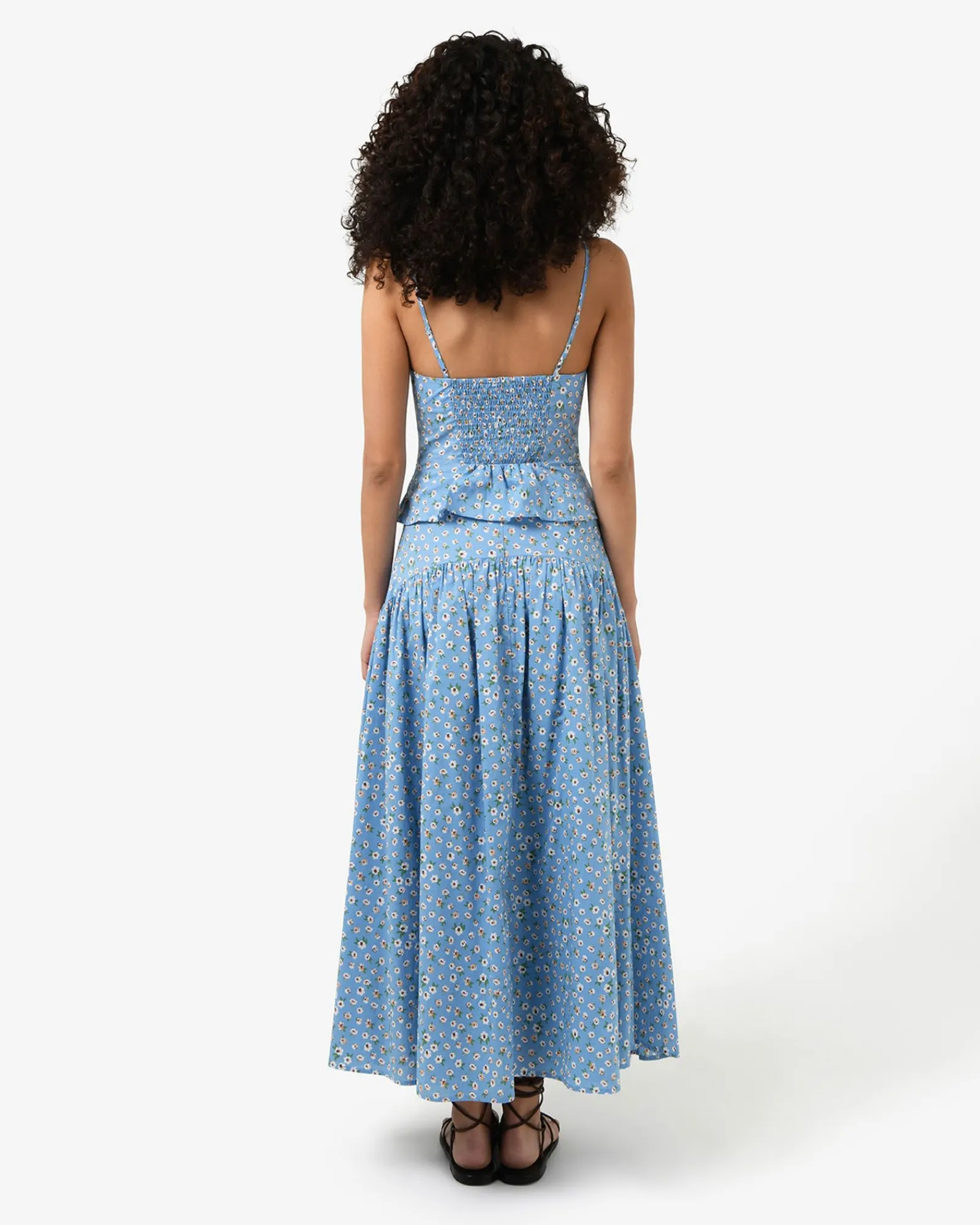 Forcast Alisa Gathered Full Skirt* Conscious|Midi & Maxi Skirts