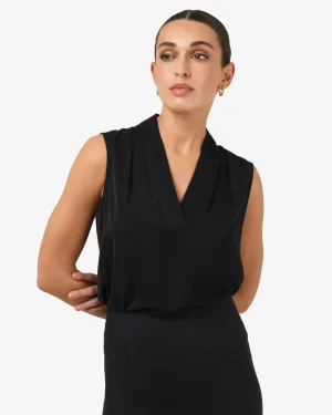 Forcast Alivia 2 V-neck Top* T-Shirts & Tops|Work Tops