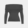 Forcast Ally Off Shoulder Knit* T-Shirts & Tops|Long Sleeve Tops