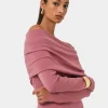 Forcast Ally Off Shoulder Knit* T-Shirts & Tops|Long Sleeve Tops