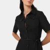 Forcast Amera Belted Utility Dress* Midi Dresses|Midi Dresses