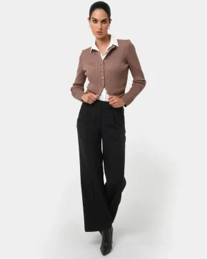 Forcast Amera Wide Leg Tailored Pants* Wide-Leg Pants|Work Pants