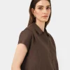 Forcast Ami Linen Collar Shirt* T-Shirts & Tops|Shirts & Blouses