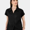 Forcast Ami Linen Collar Shirt* T-Shirts & Tops|Shirts & Blouses