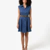 Forcast Ami Linen Mini Beach Dress* Conscious|Mini Dresses