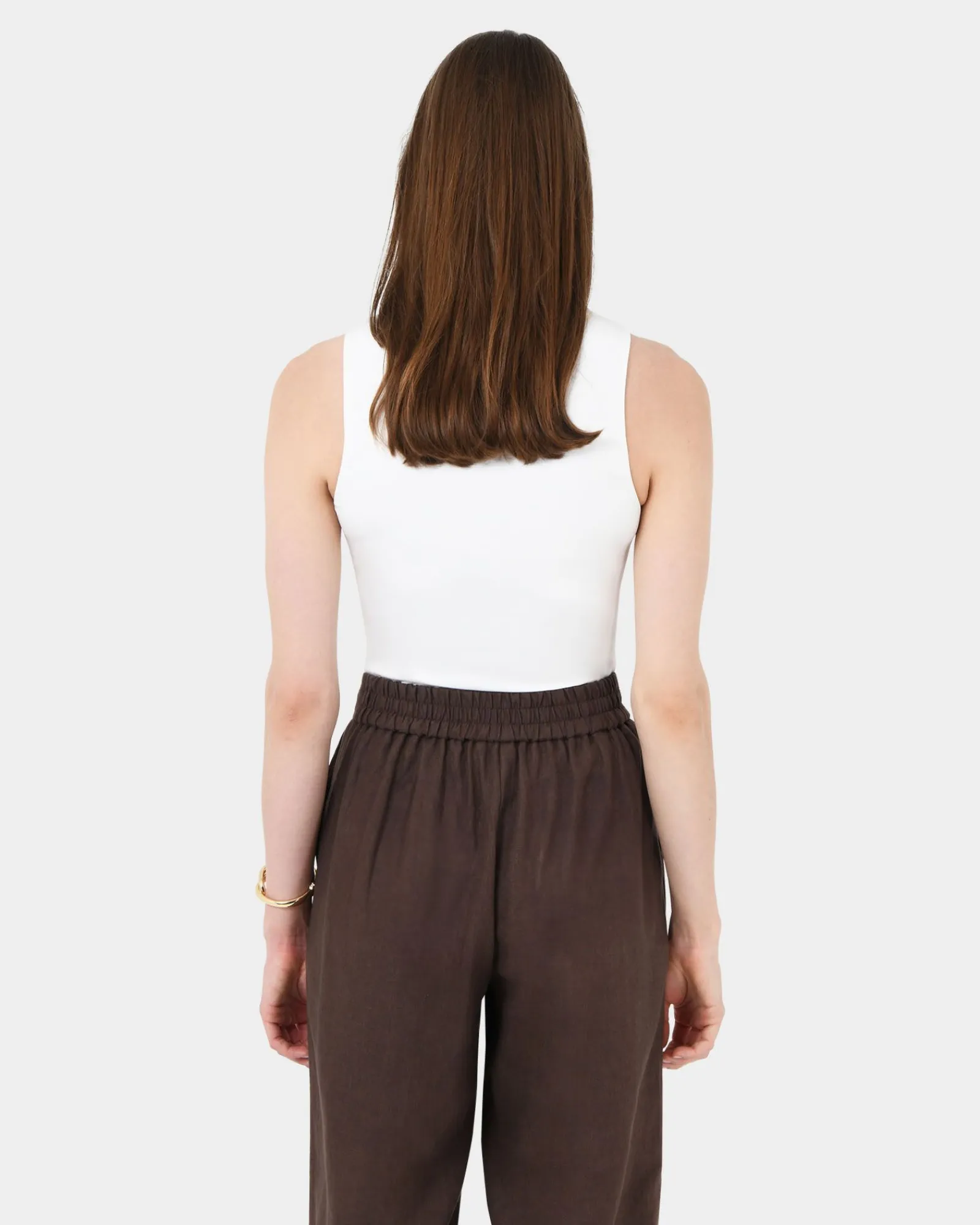 Forcast Ami Wide Leg Linen Pants* Conscious|High-Waisted Pants