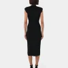 Forcast Ani Cross Over Knit Dress* Midi Dresses|Midi Dresses