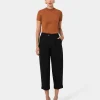 Forcast Antonia Relaxed Cuff Pants* Cropped Pants|High-Waisted Pants