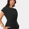 Forcast Athena Draped Top* T-Shirts & Tops|Work Tops
