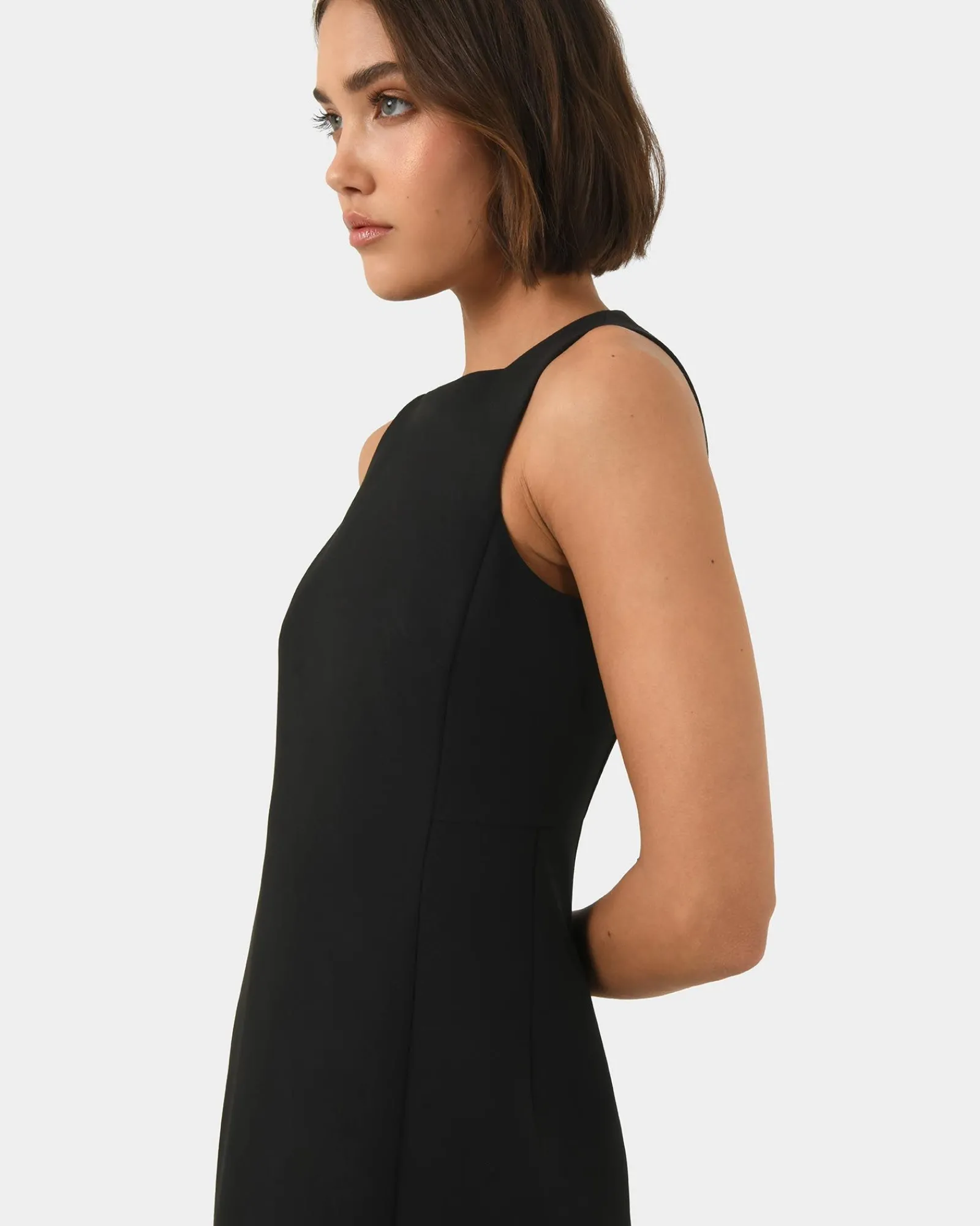Forcast Ava Square Neck Panel Dress* Mini Dresses|Mini Dresses