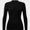 Forcast Avelyn Mock Neck Knit* Long Sleeve Tops|Work Tops