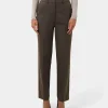 Forcast Aviya High Waisted Trouser* High-Waisted Pants|Straight Leg Pants
