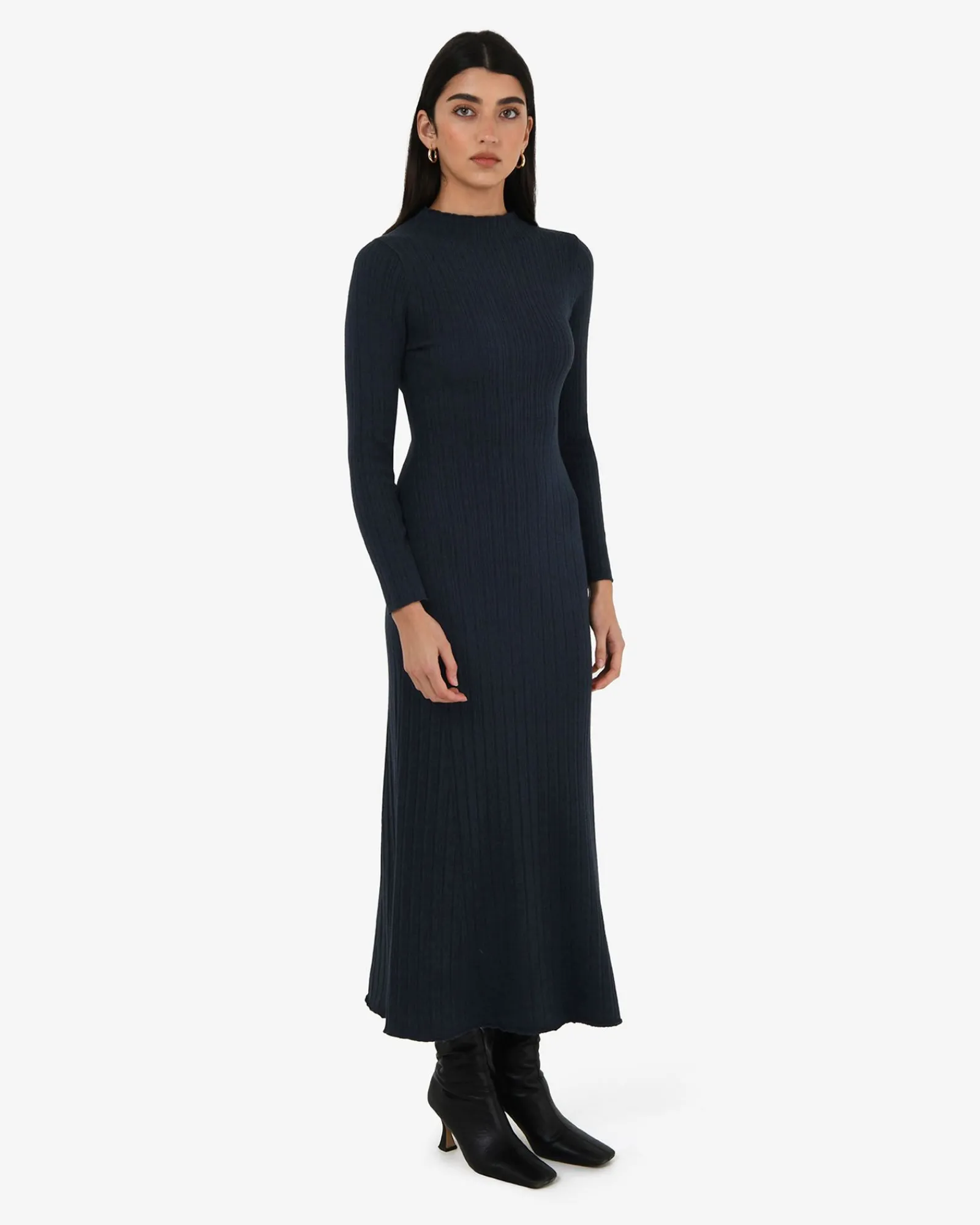 Forcast Bambi Knit Midi Dress* Midi Dresses|Midi Dresses