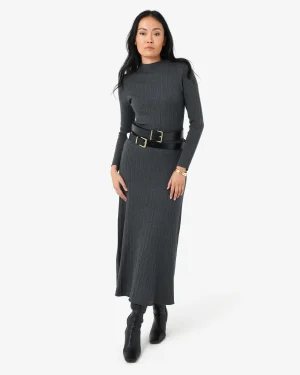 Forcast Bambi Knit Midi Dress* Midi Dresses|Midi Dresses