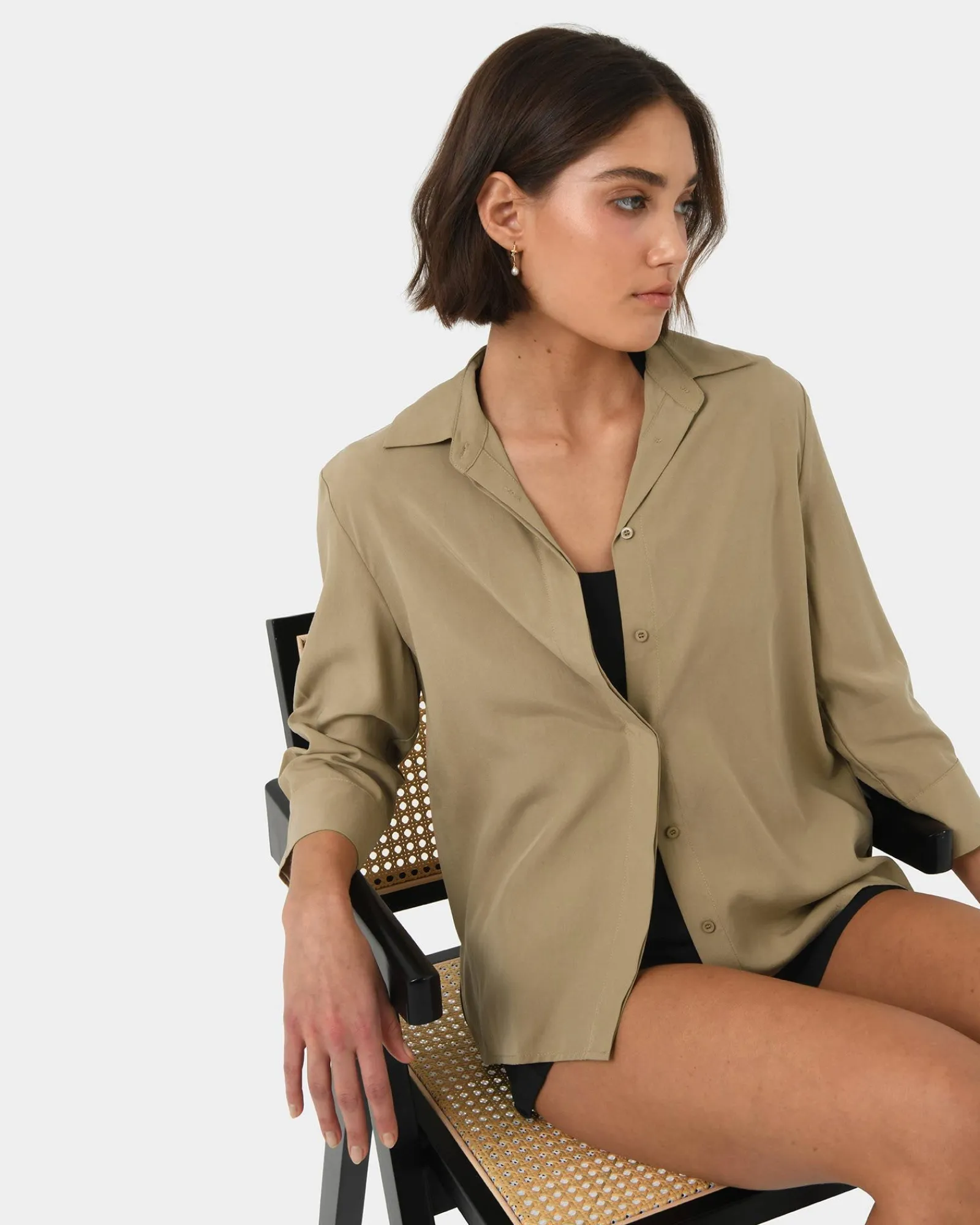 Forcast Bella 3/4 Sleeve Shirt* T-Shirts & Tops|Long Sleeve Tops