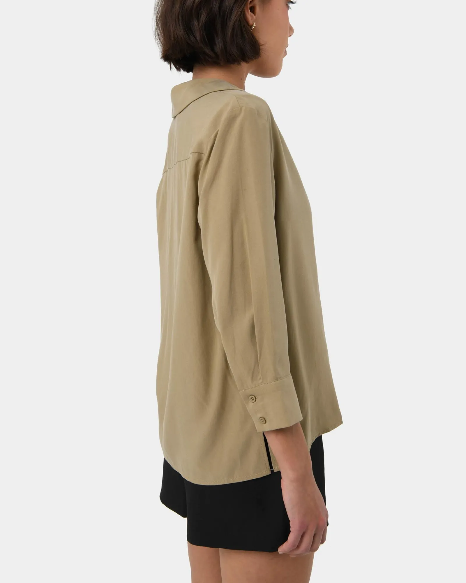 Forcast Bella 3/4 Sleeve Shirt* T-Shirts & Tops|Long Sleeve Tops