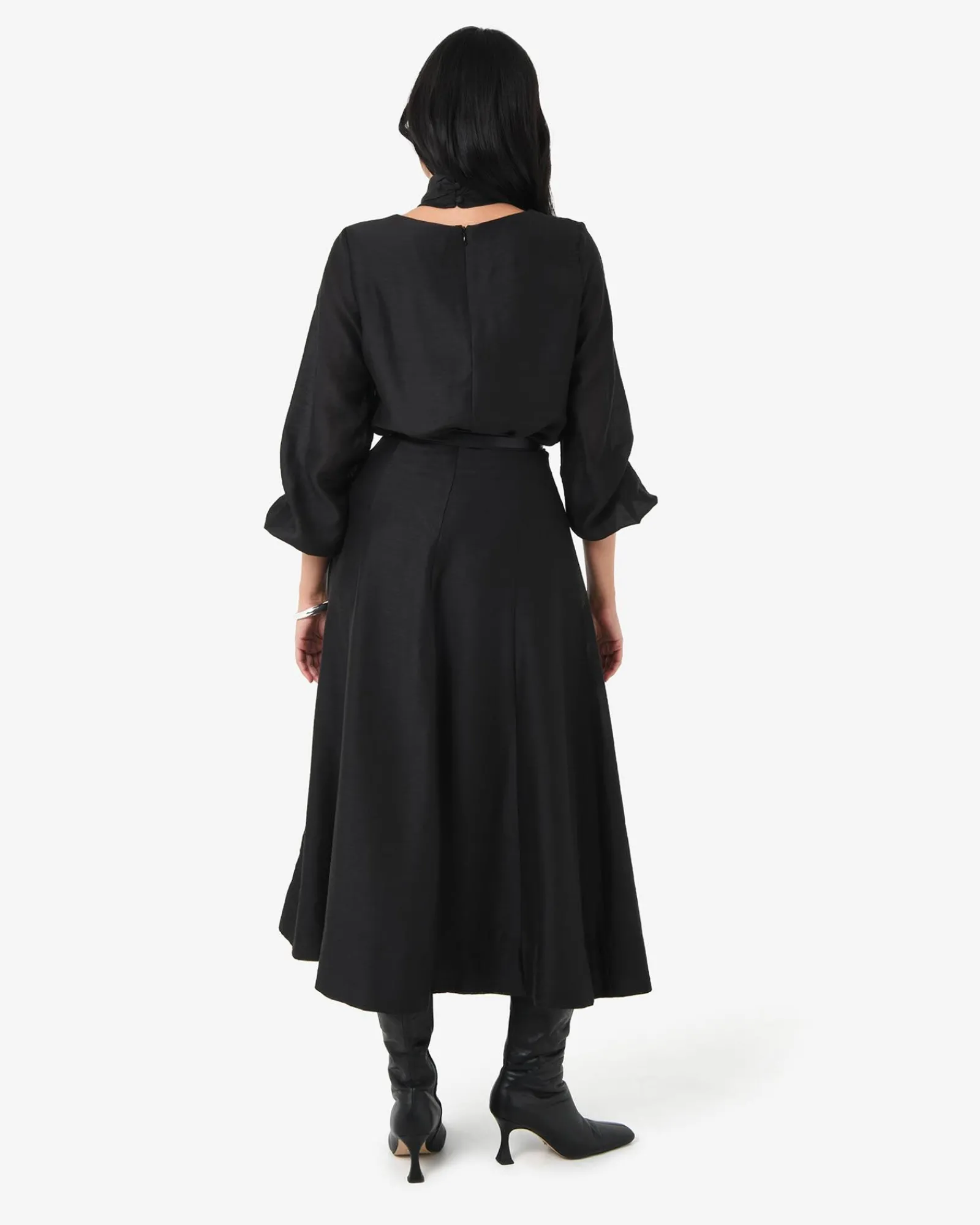 Forcast Bellini Twist Neck Blouse* T-Shirts & Tops|Long Sleeve Tops