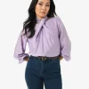 Forcast Bellini Twist Neck Blouse* Long Sleeve Tops|Shirts & Blouses