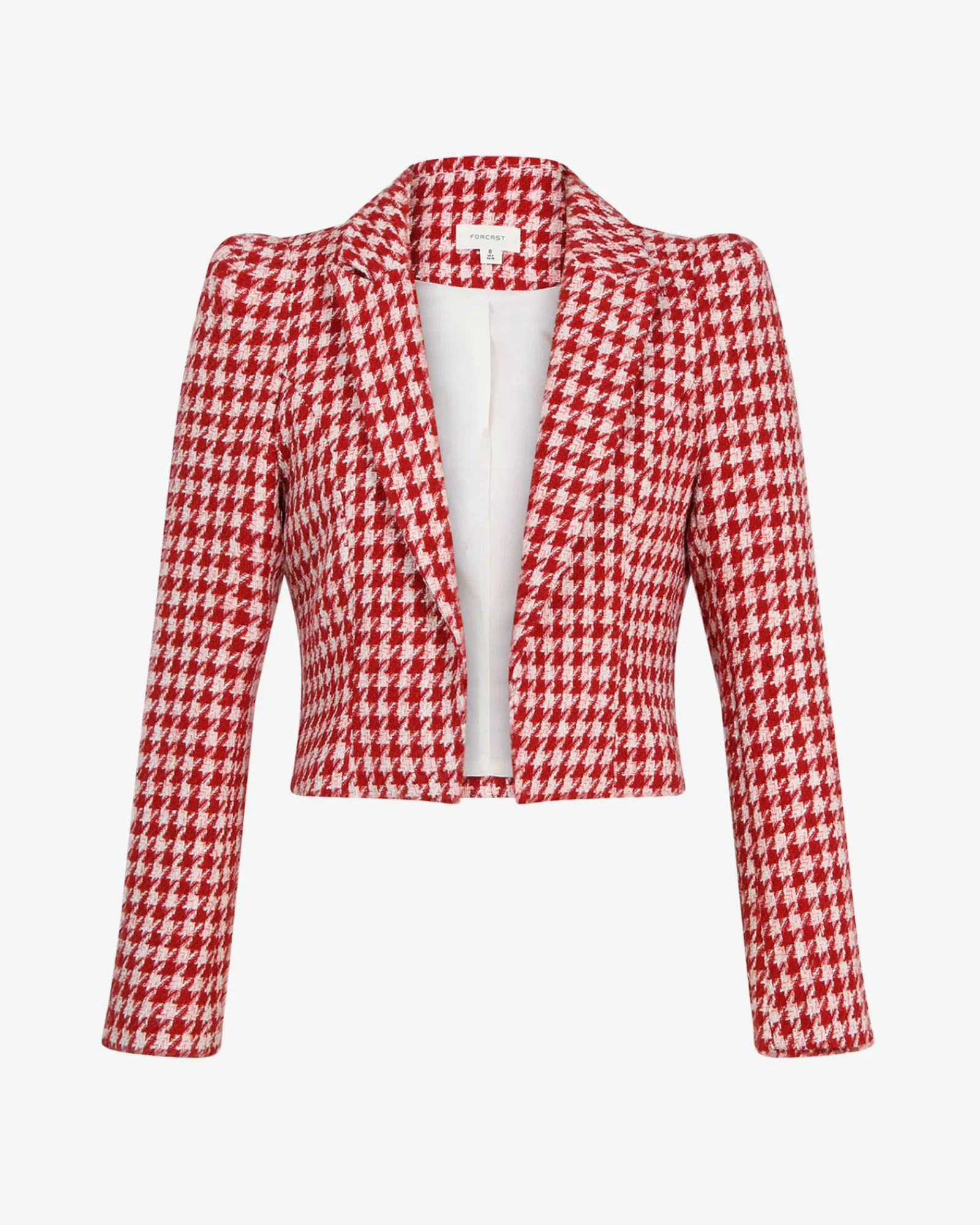 Forcast Bennet Houndstooth Crop Blazer* Jackets & Blazers|Work Jackets