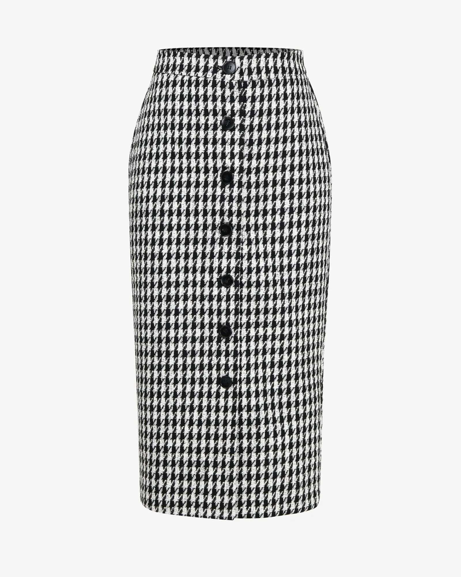 Forcast Bennet Houndstooth Midi Skirt* Midi & Maxi Skirts|Work Skirts