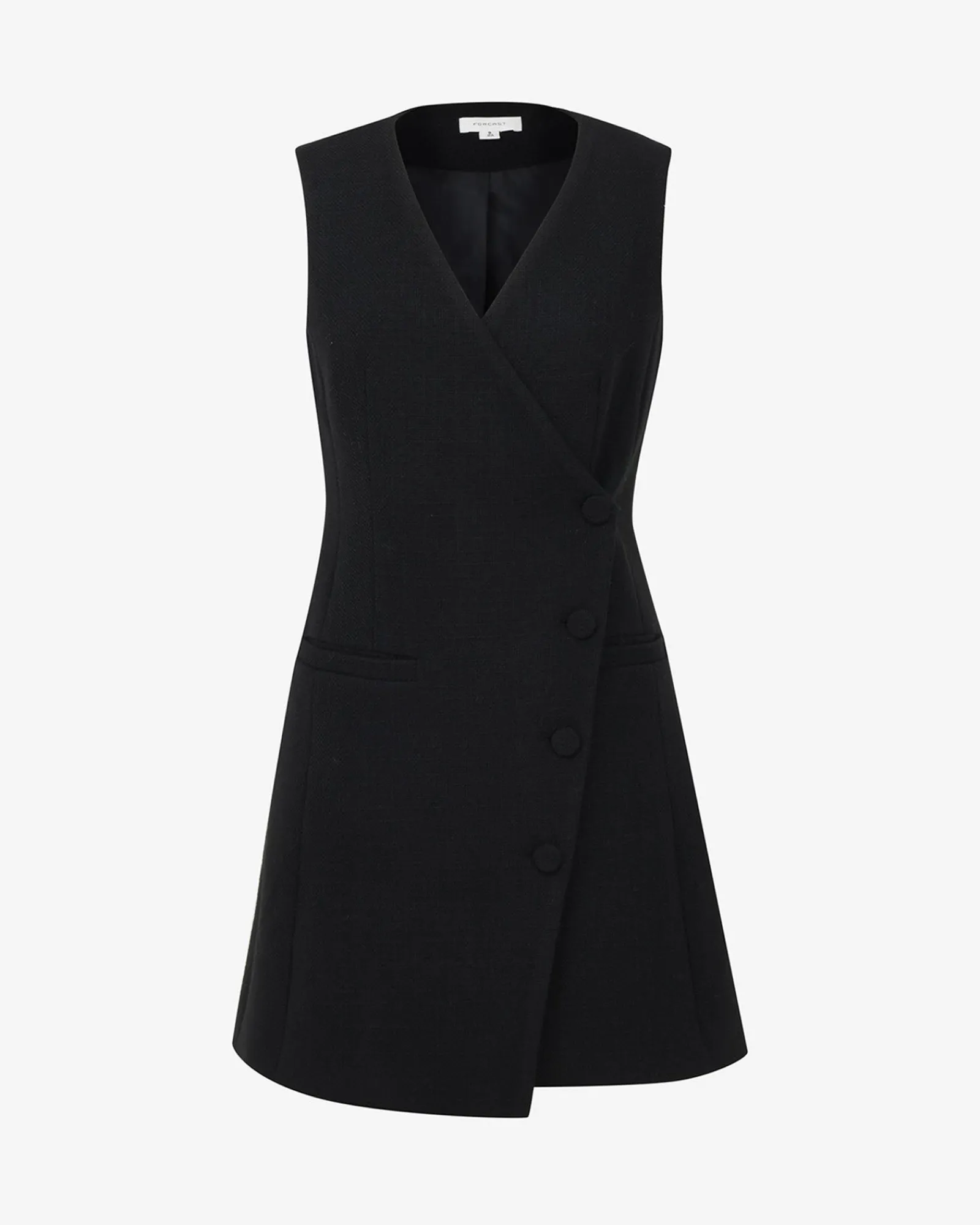 Forcast Beth Asymmetric Mini Dress* Mini Dresses|Mini Dresses