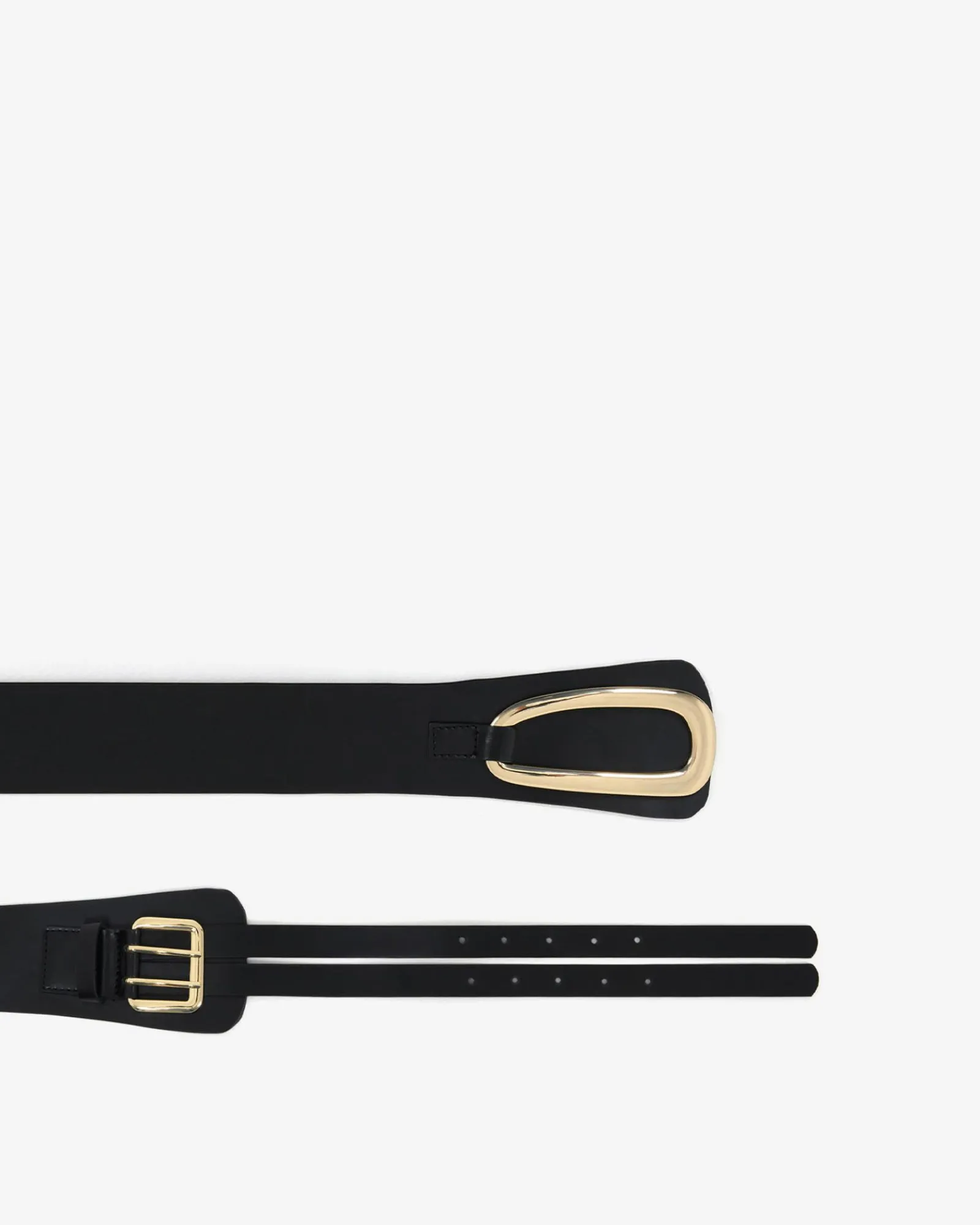 Forcast Biface Leather Belt* Belts